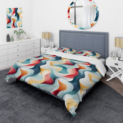 Kaeto Urban Neutrality - Geometric Duvet Cover Set - Microfiber Polyester