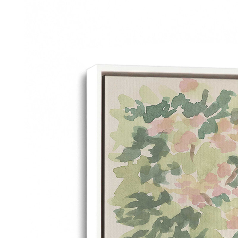 Reproduction d'art sur toile, Cadre flottant sans passe-partout, H 48 po x l 32 po, White