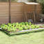 25 cm H x 100 cm W Galvanised Steel