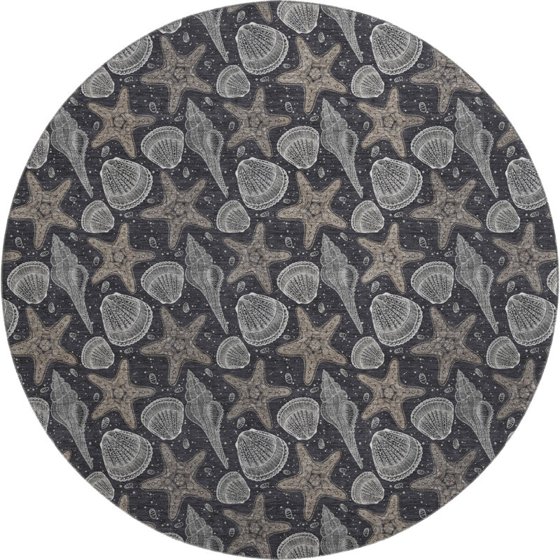  Cerrito Area Rug, Round 8'