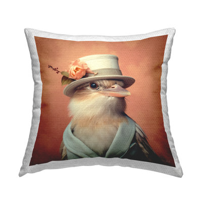 Polyester Throw Square Indoor/Outdoor Pillow Cover & Insert by Roozbeh