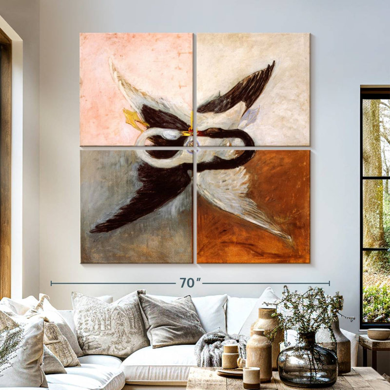 Brampt Svanen, 57" H x 57" W