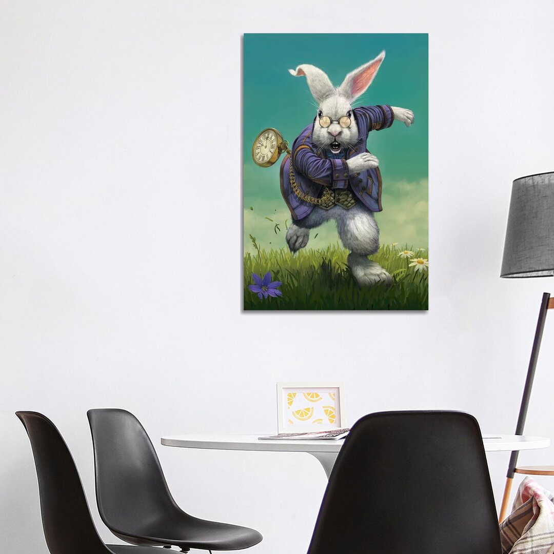 Leinwandbild White Rabbit von Vincent Hie