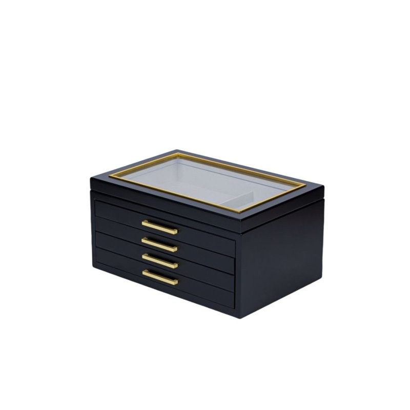 Boite à bijoux, Noir, noir, noir, noir