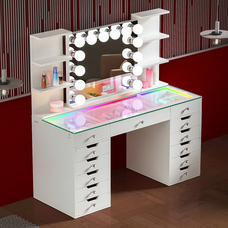 Meuble-lavabo, Blanc