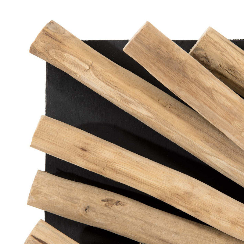 Julius Abstract Wall Decor on Wood