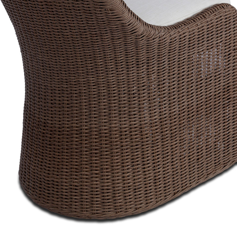 Blaire Outdoor Dining Chair-Arashi Salt, Tanned Weave