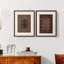 «Vintage Abstract IX», 2 pièces sur papier-305673298-305673292