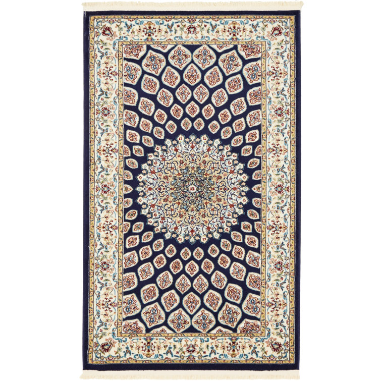 Tapis oriental bleu marine Jackson