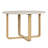 Roundhill Furniture Arden 47" Round Wood Dining Table