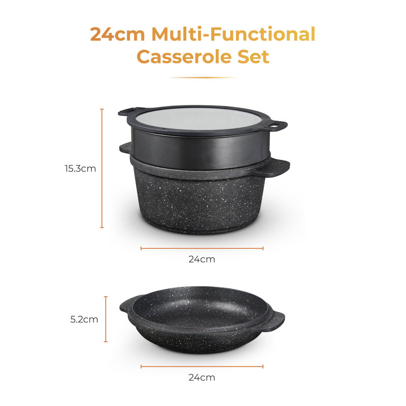 Tower 4.7L Non-Stick Aluminum Dutch Oven