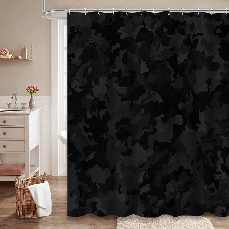 Rideau de douche Camouflage, 72" L x 78" W