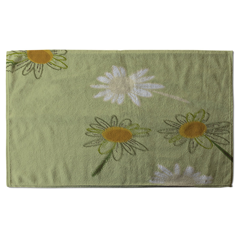 Cotton Floral Tea Towel Kitchen Towel
