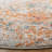 Besfort Abstract Ivory/Orange Area Rug-104977293