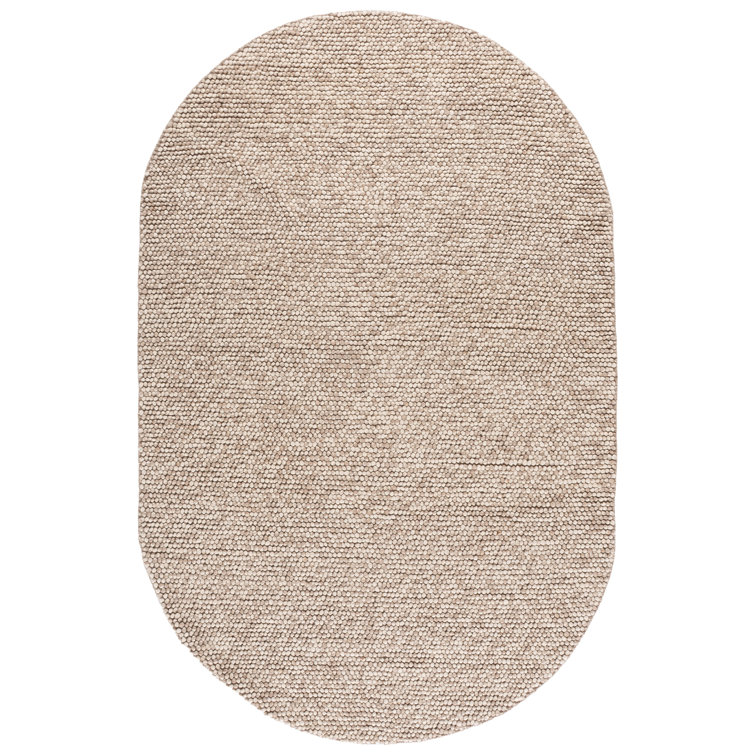 Elle Handmade Beige Rug