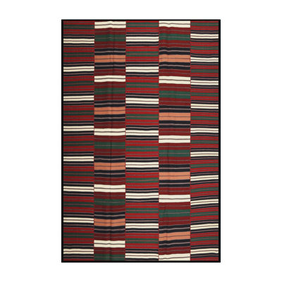 Tapis brun contemporain