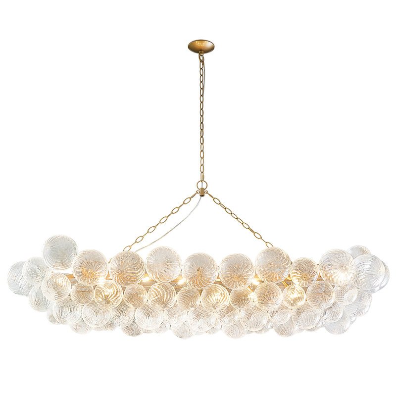 Lustre en verre soufflé à la main, 12