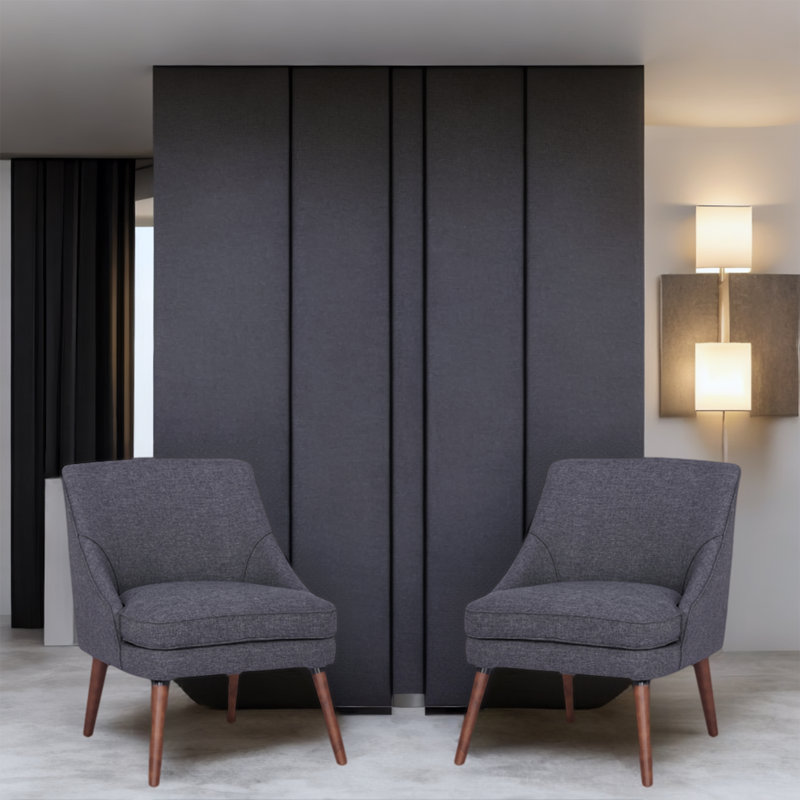 Borgella 24.8'' Wide Side Chair, Dark Gray