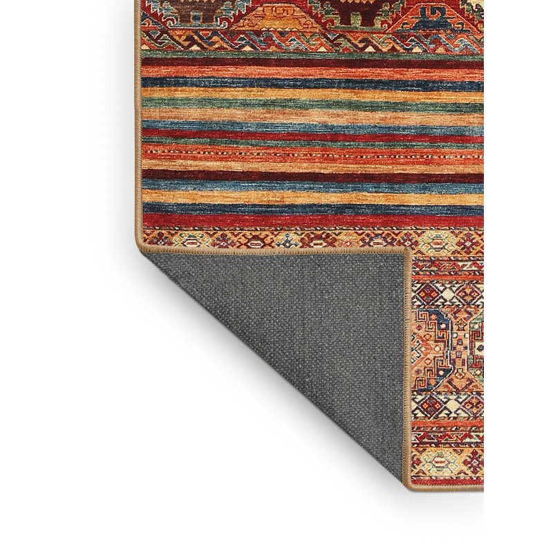 Tapis brun Southwestern, Rectangle 7 pi x 10 pi