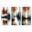 «Copper Birch Lake - Lake», ensemble d'art mural sur toile-129012900-129012896