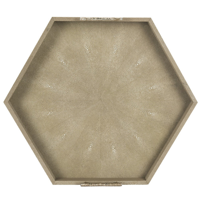 Plateau de table basse/repose-pieds barry, Beige