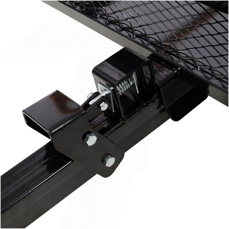 Capacité de charge de 1000 lb de poids lourd pour le tondeuse à gazon UTV, Noir / Jaune