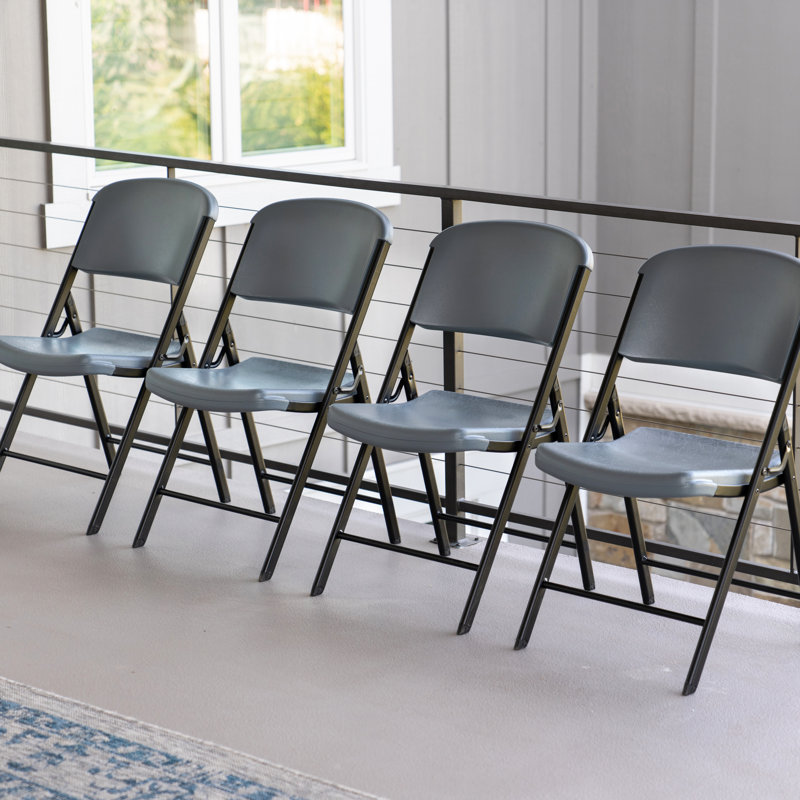 Ensemble de 6 chaises pliantes empilables en plastique Lifetime