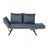 1 PCS Patio Wicker Side Foldable Bench