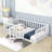 Freta Wood Bed Frame-37992121-37992071