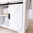 53.7" Drop-Leaf Countertop Kitchen Cart With Towel Rack And Spice Rack & Power Outlet-65773261