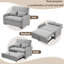 Wetherly 2 Seater Pull Out Sofa Bed, Convertible Loveseat For Small Homes & Student Dorms-1176615079