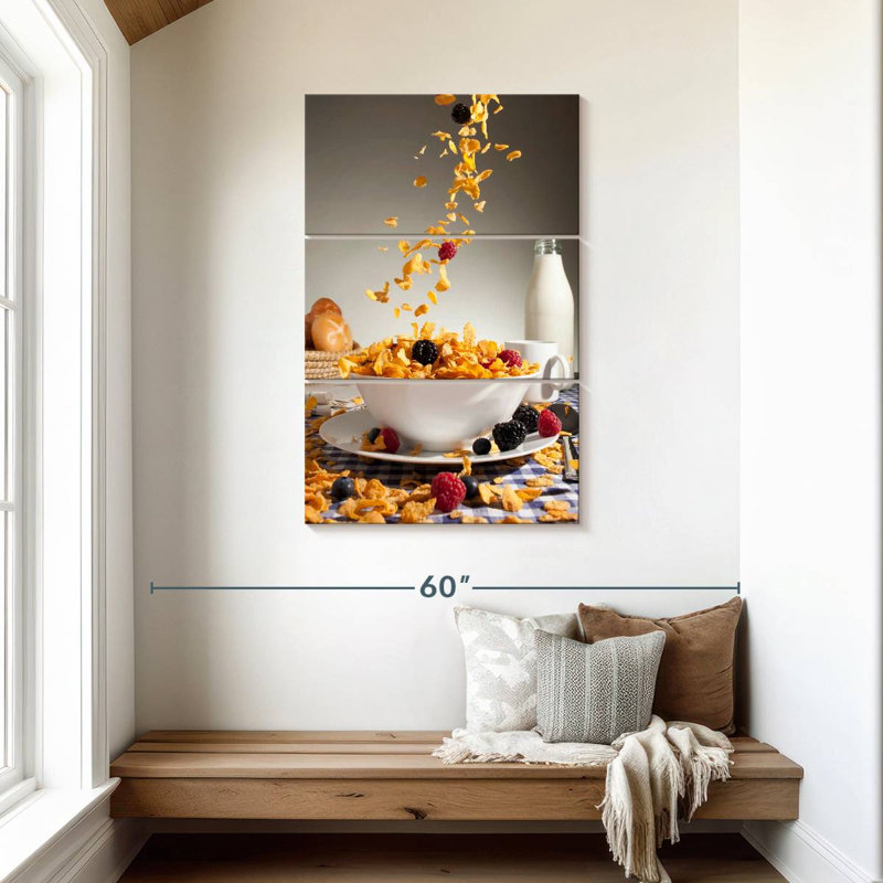 Yarlin Morning Breakfast Cereal, 45" H x 28" W
