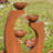 Handcrafted Outdoor Metal Cascade Fountain-67119959
