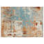 Tapis abstrait bleu Colborne-1387552326