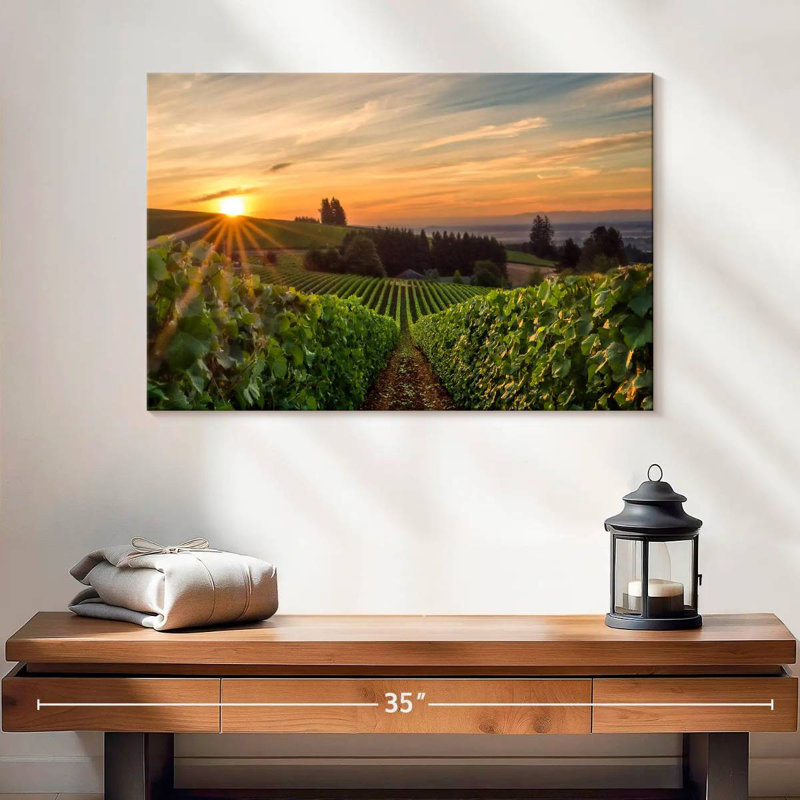 Alvord Willamette Vineyard, H 16 po x l 24 po