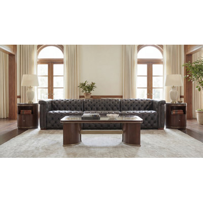 Savion Grandier Power Recliner Sofa with Power Headrest