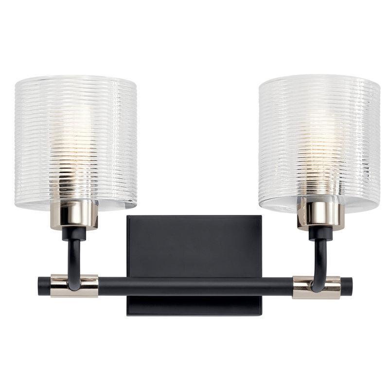 Harvan 2 - Light Dimmable Vanity Light, Black