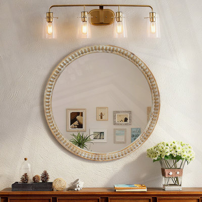 Miroir mural rond