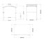  8X5 Ft Outdoor Grill with Serving Shelf and Storage Hooks