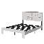 Structure de lit double en bois-299085379