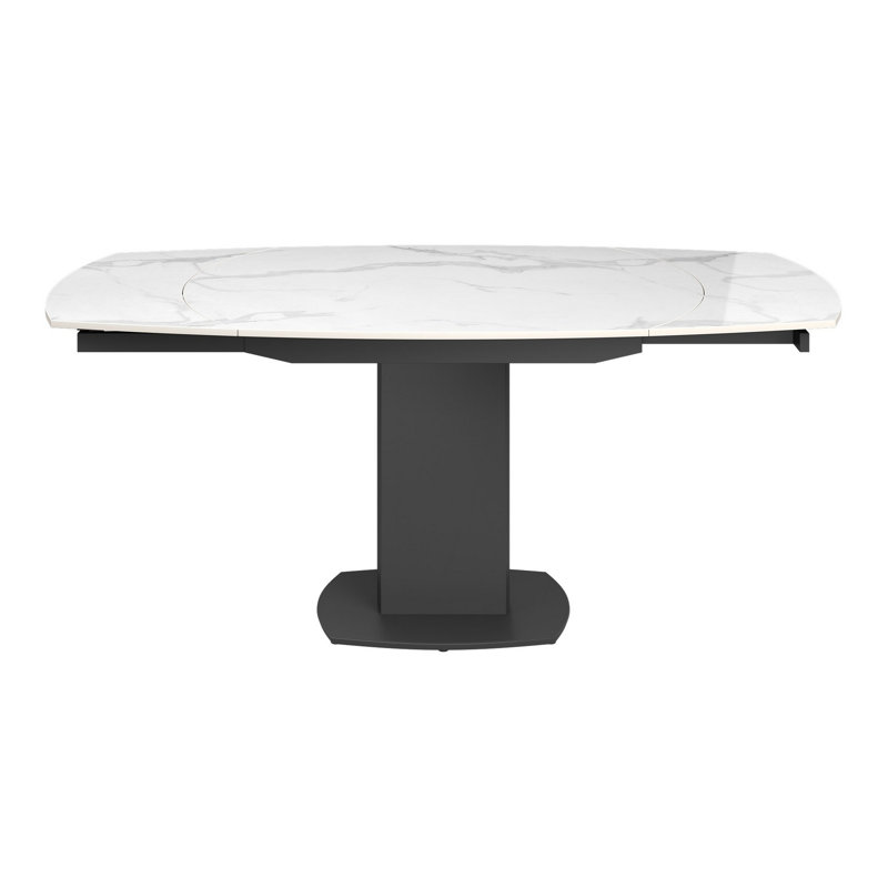 Finnmark 119-179cm Ceramic Swivel Extending Dining Table