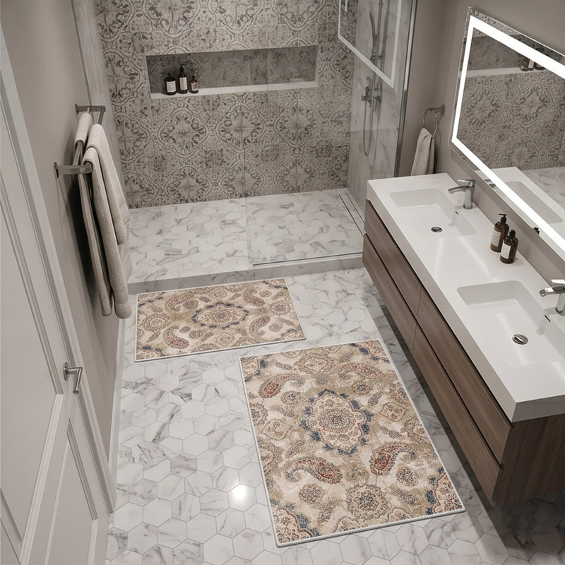 Ensemble de tapis de bain Antheia