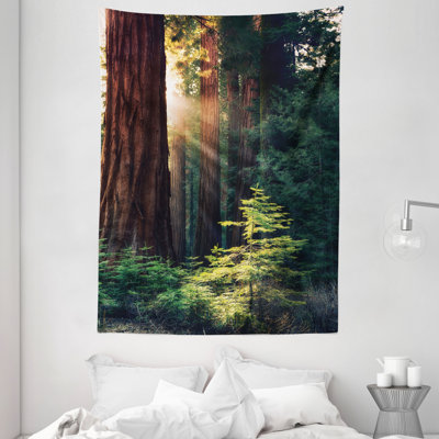 Tapisserie en polyester parcs nationaux