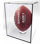 FixtureDisplays 11.13'' W 7.2'' D Football Plastic/Acrylic Ball / Puck Case