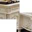 Bureau luxueux sculpté de style français
