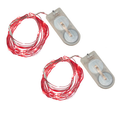 Battery Operated LED Fairy String Lights - 2 Count