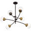 Lustre spoutnik 6 lumières Eudora-1205333955
