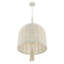 Lunara 3-Light Pendant in Cotton by Breegan Jane-697312009-697312008