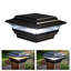 Capuchon de poteau solaire impérial en aluminium noir Classy Caps SL211B 4 x 4 pouces-78608414-9809739