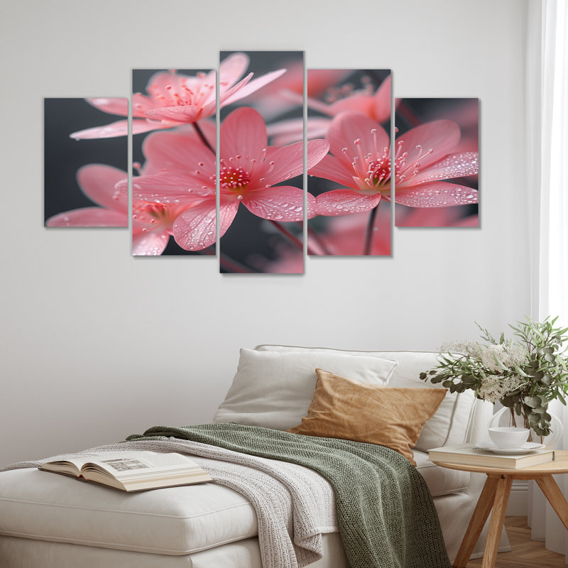 Gillan - Cherry Blossom Wall Art Set